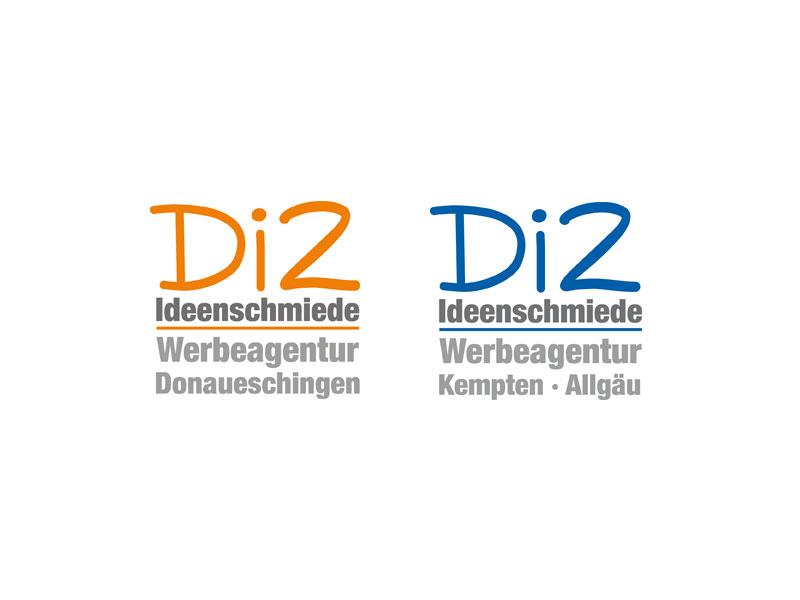 Di2 Ideenschmiede Werbeagentur Donaueschingen Kempten Allgäu ReDesign Di2 Logo & Erweiterung